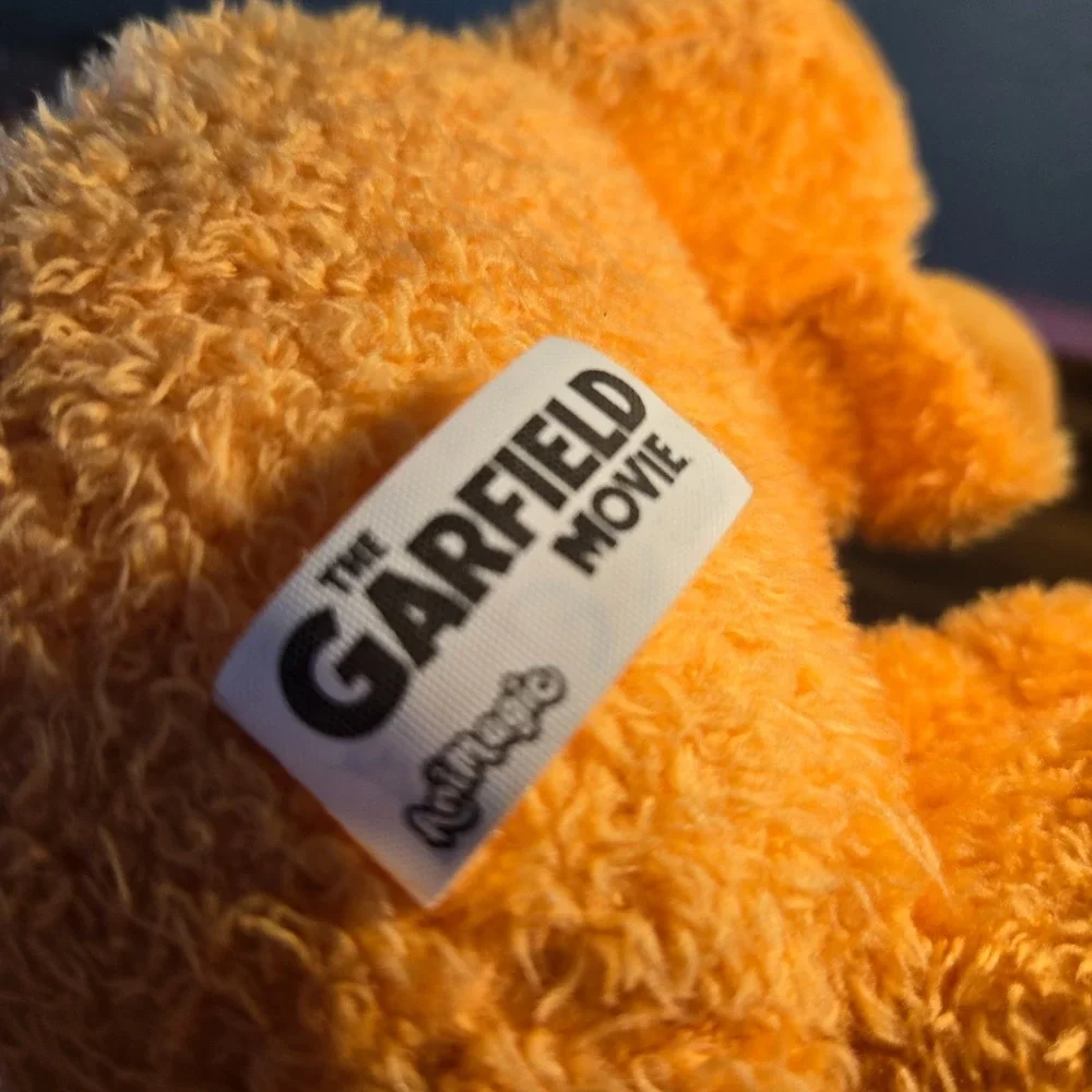 Garfield plush Christmas Santa Hat Pillow vintage Dakin 9